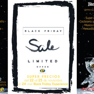 Black Friday Experience: compras con descuentos, cocteles y sueños
